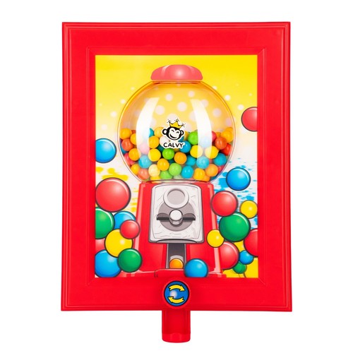 Wall mounted gumball machine - mounted,