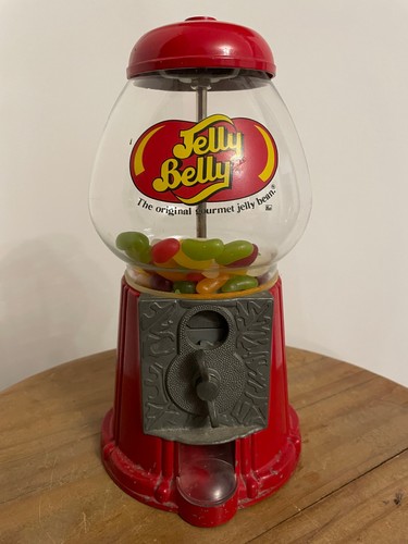 Metal gumball machine jelly - gumball,